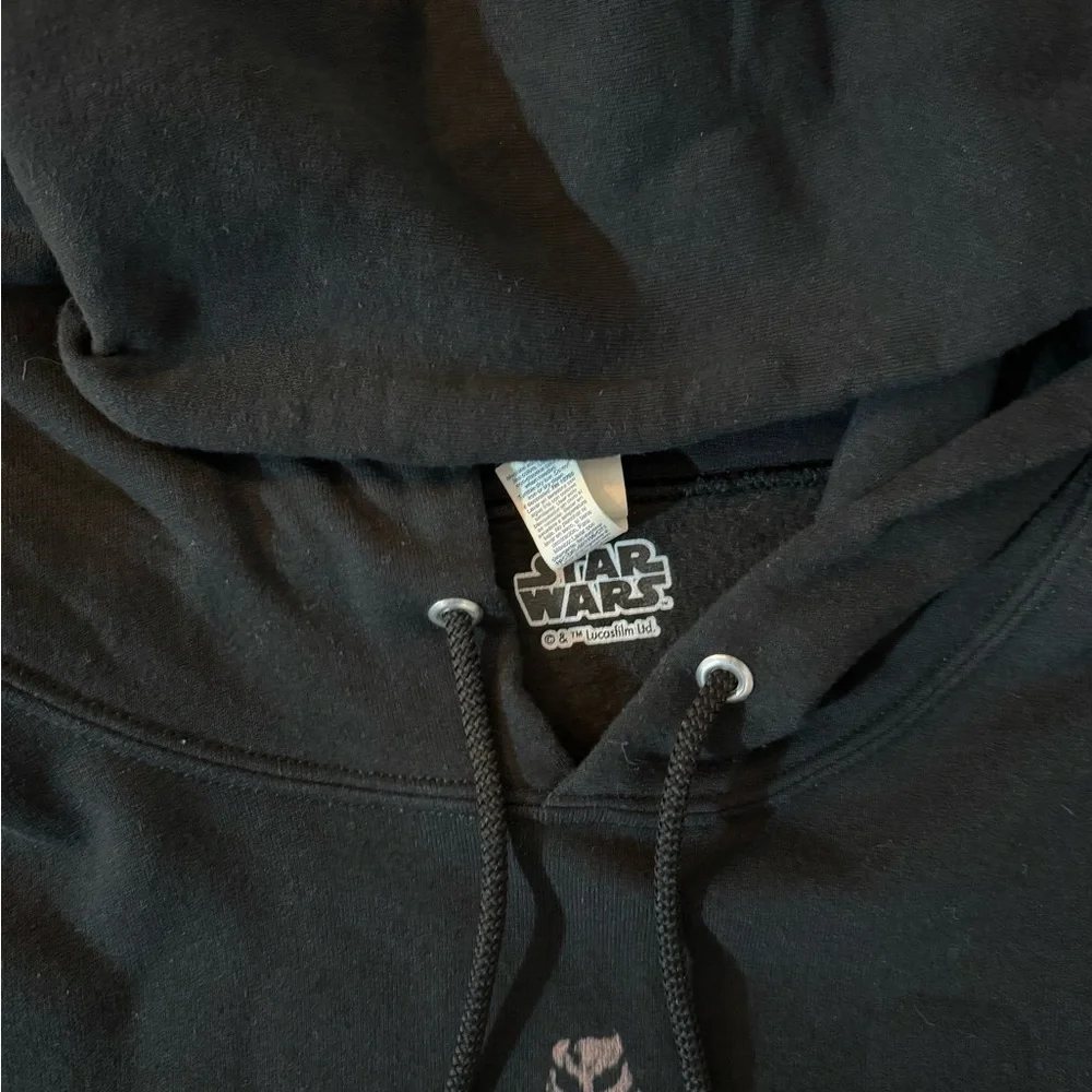 Mandalorian Disney Blurrg Rider Black Hoodie first run merch 2020 - Picture 3 of 4